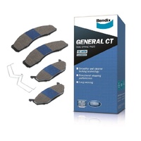 Bendix General CT Front Disc Brake Pad Set. Holden HQ-HZ Ford XB-XD Girlock