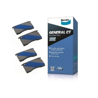 Bendix General CT Front Disc Brake Pads x4. Holden HX HZ PBR Alloy