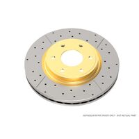 Front Street Series XGold Brake Rotor for 1997-07 Holden Commodore VT-VZ - Undrilled - Pair