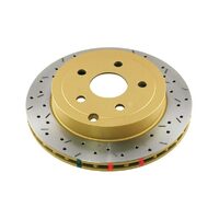 Rear 4000 Series XS Gold Brake Rotor for Commodore VE/VF V6- Pair