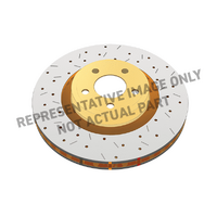 Rear 4000 Series XS Gold Brake Rotor for Commodore VE/VF V8