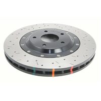 Front 5000 Series XS Black Brake Rotor for 2005+ Chevrolet Corvette C6 Z06 - Pair