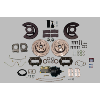 1964 - 1966 Mustang Front Power Disc Brake Conversion Kit V8 Auto COMPLETE