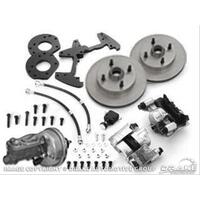 Disc Brake Conversion Kit with Master Cylinder (6 cylinder, dual master cylinder, power, automatic only)