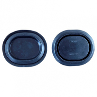 1979-93 Hatchback Oval Bottom Corners Rubber Plugs