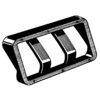 1967 - 1968 Mustang Taillight Housing - Body Seal
