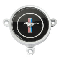 1969 Mustang 3 spoke steering wheel emblem