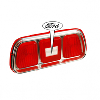 1971 - 1973 Mustang Tail Light Lens & Bezel Assembly