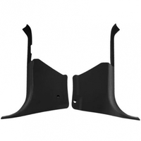 1983-93 Mustang exc Convertible Kick Panel - Black