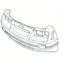85-86 Mustang GT Front Bumper Cover