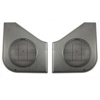 1987 - 1993 Mustang Door Speaker Grille - Black