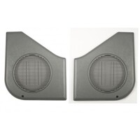 1987 - 1993 Mustang Door Speaker Grille - Grey