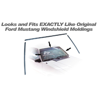 79-93 Mustang Windshield Molding Set
