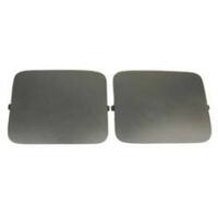 87-89 Mustang Hatchback Shock Access Hole Covers - Grey