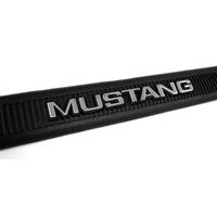 79-93 Black scuff plate - Mustang emblem