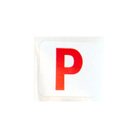 1962 - 1975 Paint OK Red "P" Decal