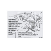 1966 Mustang Jack Instructions
