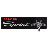 1963-65 FORD FALCON SPRINT VALVE COVER DECAL V8 260 289