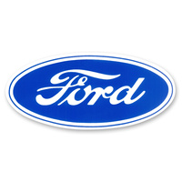 17" Ford Blue Oval Decal