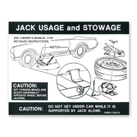 Jack Instructions (Space Saver Wheel)