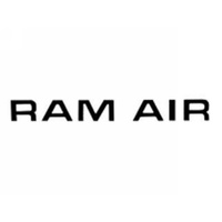 1971 - 1972 Mustang Ram Air Hood Decal (Argent)