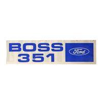 Boss 351 Valve Cover Decal