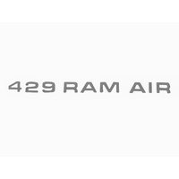 1971 429 Ram Air Scoop (Argent)