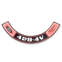1971 Air Cleaner Decal (429-4V Premium Fuel)