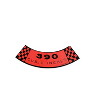 Air Cleaner Decal (390 CID) Imperfect