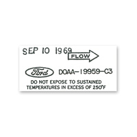 Air Conditioner Dryer Decal