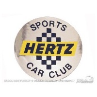 Shelby Hertz Wheel Center Decal