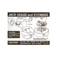 Jack Instructions (Styled Wheel)