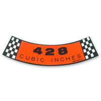 1969 Air Cleaner Decal (428)