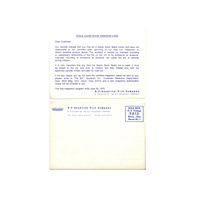 BF Goodrich Space Saver Postcard