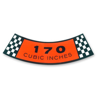 1964 Air Cleaner Decal (170 CID)