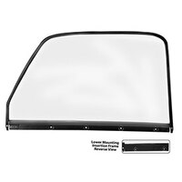 1950 Chevy Pickup Black Painted Vent Window Assembly - Right