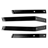 1960-62 Chevy Pickup 4pc Rear Bumper Bracket Set