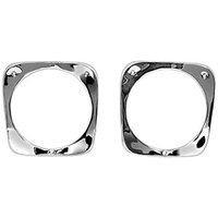1964-66 Chevy Pickup Chrome Head Lamp Bezel (Pair)