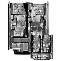 1968-69 Chevelle/GTO Floor Pan W/ All Support & Rockers