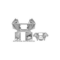 1966-67 Nova Shock Tower/Apron/Radiator Support
