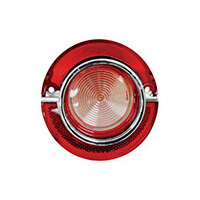 1964 Impala White/Red Backup Lens W/ Trim