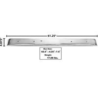 1948 - 1972 F100 1973-1977 F250 4WD Rear Chrome Bumper - Stepside