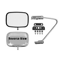 Outside Mirror - Manual for 1980-96 Ford Pick Up Truck F-Series