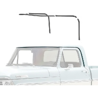 1967 - 1972 F-Truck Drip Rail Set - 5 Pieces - Stamped Metal