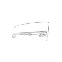 1967-68 Mustang Door Window Frame Kit - Left