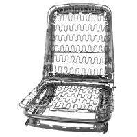 1965-67 Mustang/1967 Cougar Seat Back & Bottom Frame