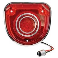 1968 Impala Red LED Tail Light Red W/ Trim (40)