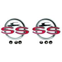 1962 Impala "SS" Quarter Panel Emblem