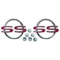 1964 Impala "SS" Quarter Panel Emblem (Pair)