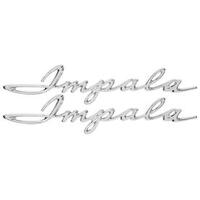 1962 Impala Rear Quarter Script Emblem